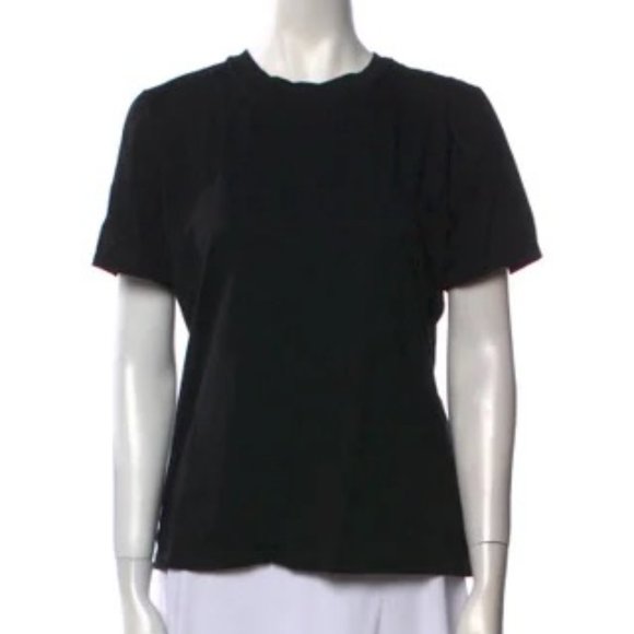 Zimmermann Black Crew Neck Short Sleeve T-Shirt - Size XS - Picture 1 of 4